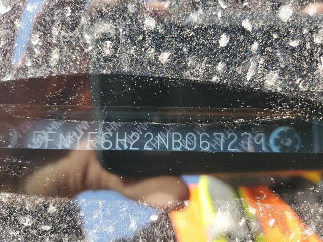 2022 HONDA PILOT SE 5FNYF6H22NB067279