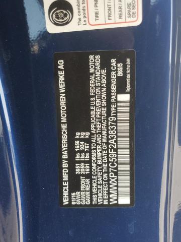 2015 MINI COOPER S WMWXP7C59F2A38379