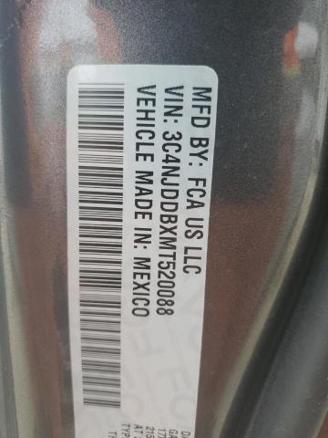 2021 JEEP COMPASS TR 3C4NJDDBXMT520088