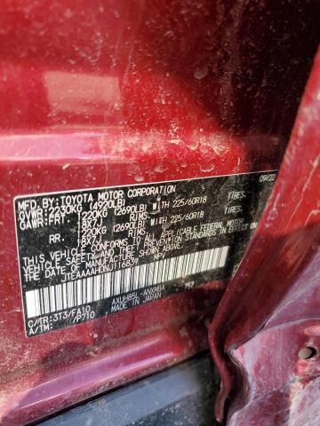 2022 TOYOTA VENZA LE JTEAAAAH0NJ116839
