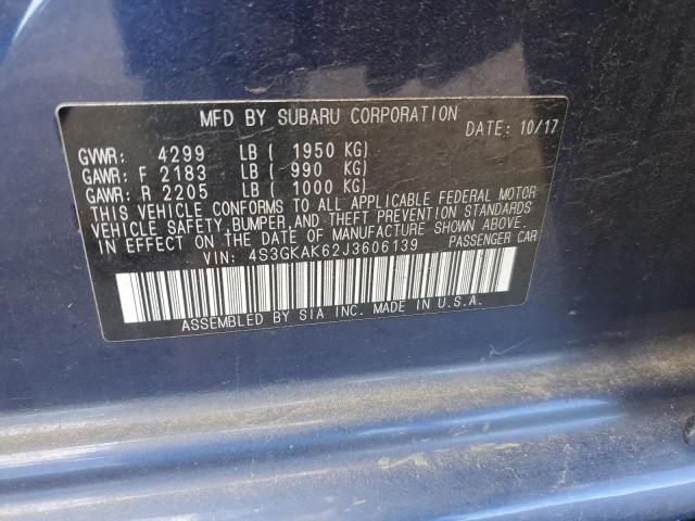 2018 SUBARU IMPREZA SP 4S3GKAK62J3606139