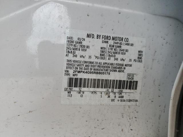 2024 FORD EDGE SE - 2FMPK4G95RBB05175