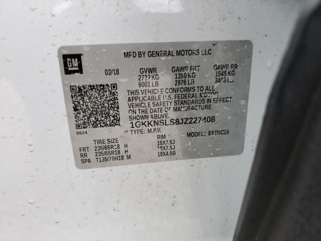 2018 GMC ACADIA SLE - 1GKKNSLS8JZ227408