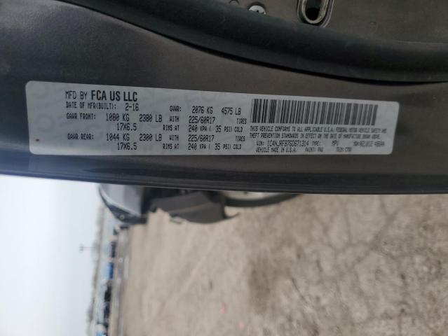 2016 JEEP PATRIOT LA 1C4NJRFB7GD671314