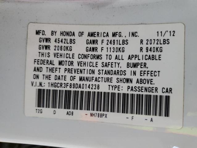2013 HONDA ACCORD EXL - 1HGCR3F89DA014238