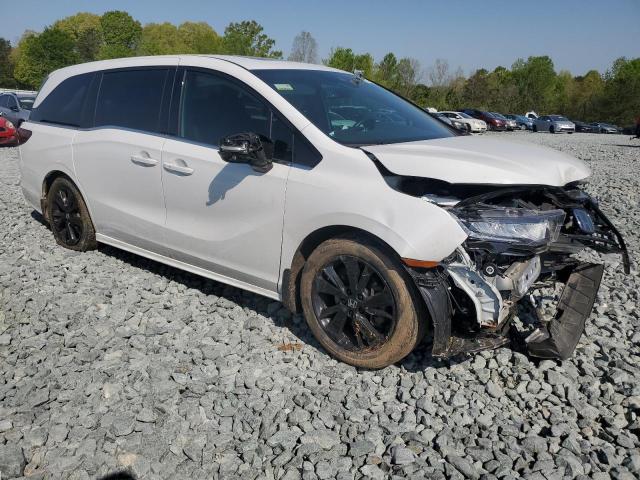 Vin: 5fnrl6h72pb056617, lot: 53194015, honda odyssey sp sport-l 20234