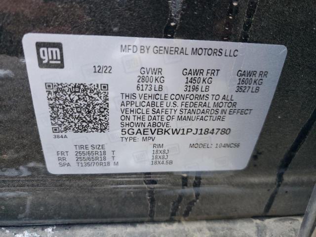 2023 BUICK ENCLAVE PR - 5GAEVBKW1PJ184780