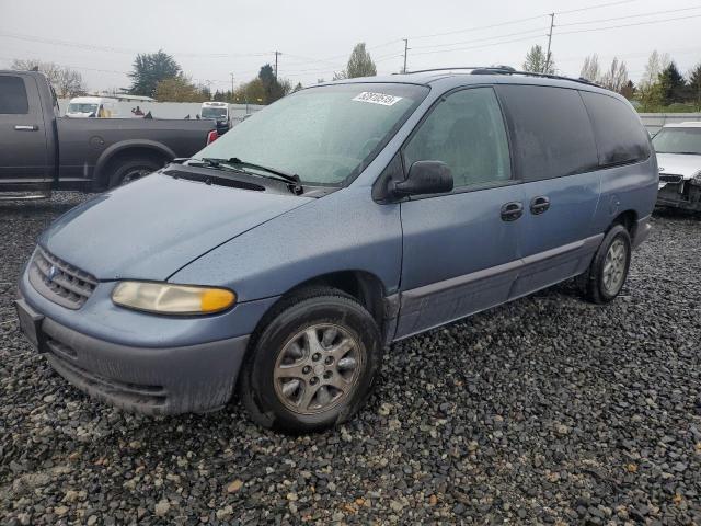 PLYMOUTH GRAND VOYA 1996 blue  gas 1P4GP44R0TB239983 photo #1