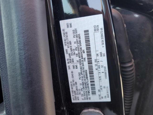 2020 FORD ESCAPE SEL - 1FMCU0H67LUB98952