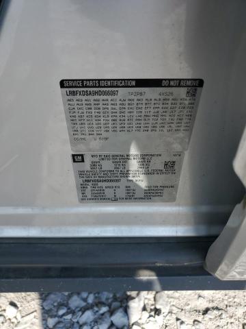 2017 BUICK ENVISION E - LRBFXDSA9HD066097