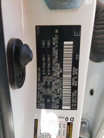2015 TOYOTA 4RUNNER SR - JTEBU5JR4F5222510