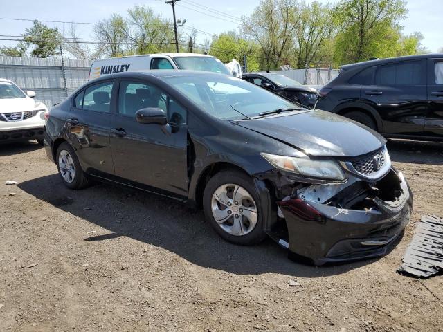 Vin: 19xfb2f58ee260521, lot: 55211935, honda civic lx 20144