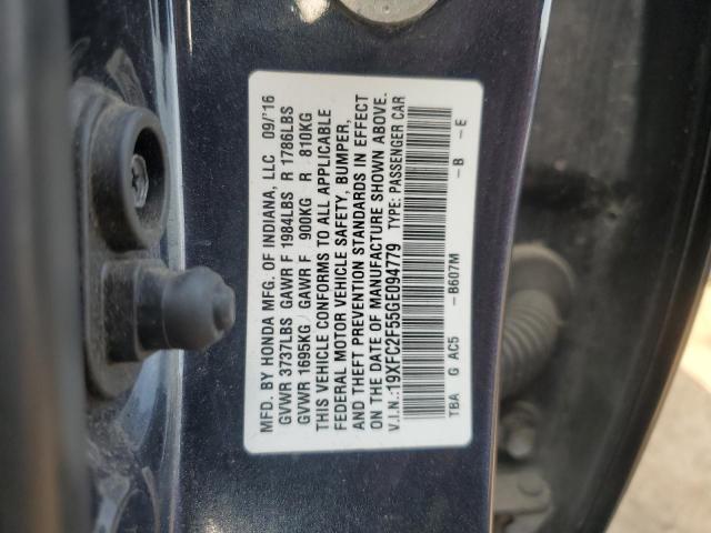 2016 HONDA CIVIC LX - 19XFC2F55GE094779
