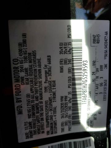2016 FORD MUSTANG - 1FA6P8TH7G5259593