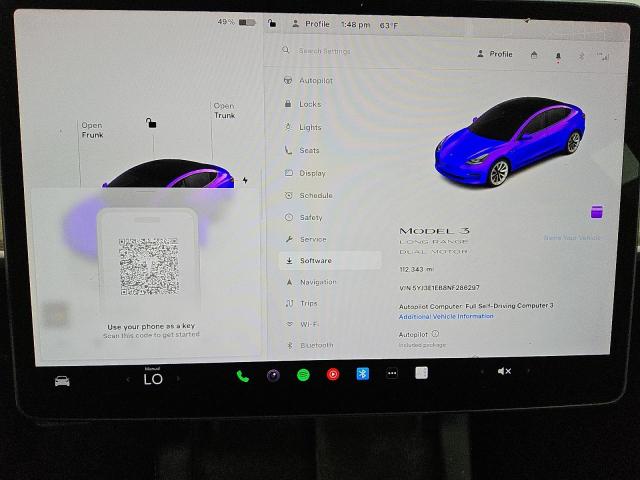 2022 TESLA MODEL 3 - 5YJ3E1EB8NF286297