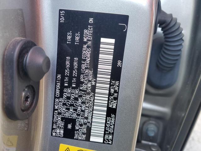 2016 LEXUS NX 200T BA JTJBARBZXG2054679