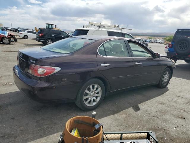 LEXUS ES 330 2004 burgundy  gas JTHBA30G045014654 photo #4