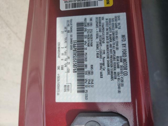 2018 FORD MUSTANG - 1FA6P8TH5J5158768