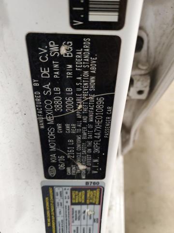 2017 KIA FORTE LX - 3KPFL4A7XHE010896