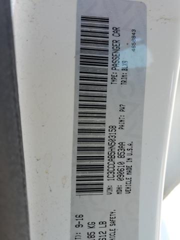 2017 CHRYSLER 200 LIMITE - 1C3CCCAB5HN503158