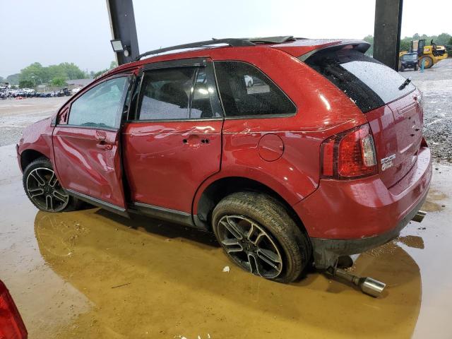 Vin: 2fmdk3jcxdbb63387, lot: 54207695, ford edge sel 20132