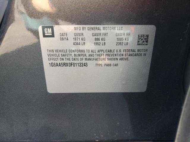 2015 CADILLAC ATS - 1G6AA5RX0F0112243