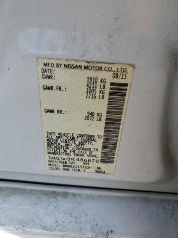 2016 NISSAN ALTIMA - 1N4AL3AP3FC486678