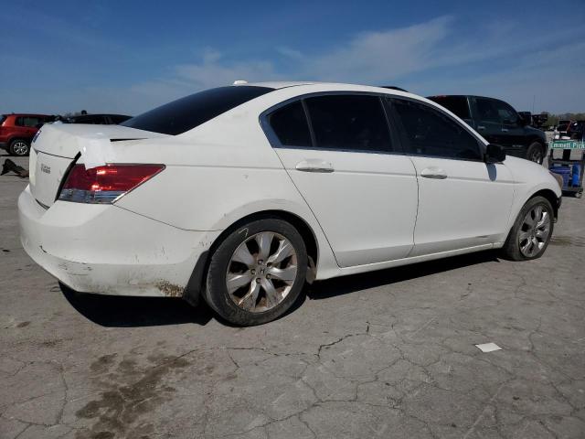 HONDA ACCORD EXL 2009 white sedan 4d gas 1HGCP268X9A044579 photo #4