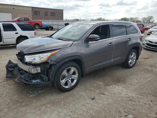 2016 TOYOTA HIGHLANDER LIMITED 5TDDKRFH6GS273416