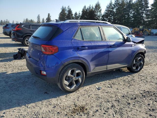 HYUNDAI VENUE SEL 2020 blue  gas KMHRC8A30LU018500 photo #4