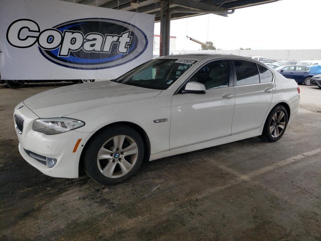 BMW 528 I 2013 white sedan 4d gas WBAXG5C5XDDY33573 photo #1