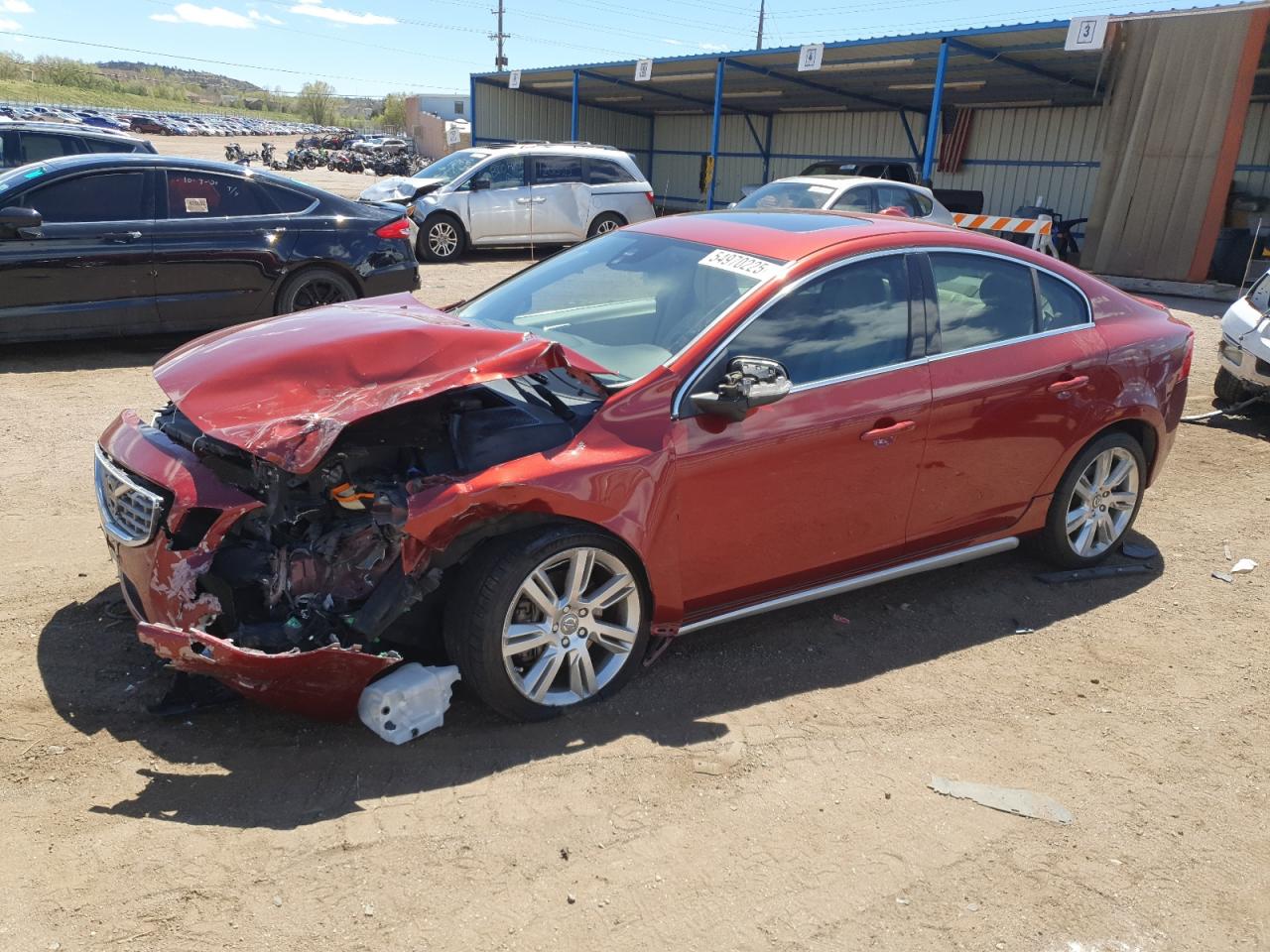 Lot #3170254682 2012 VOLVO S60 T6