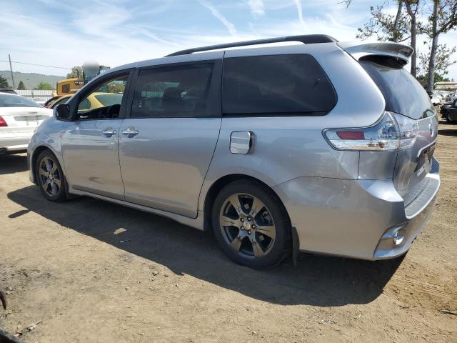 Vin: 5tdxz3dc1hs779282, lot: 54265745, toyota sienna se 20172