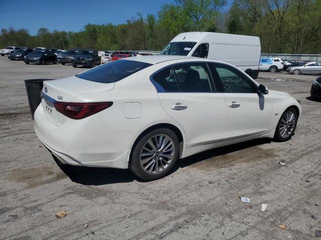 Vin: jn1ev7ar6jm433364, lot: 54924125, infiniti q50 luxe 20183