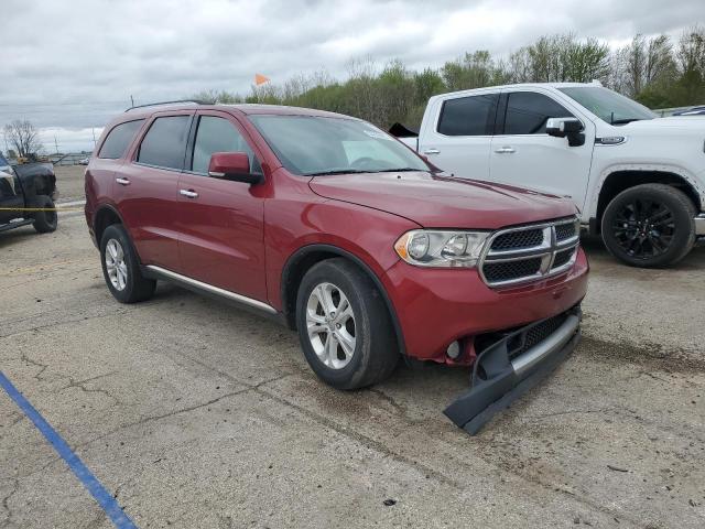 Vin: 1c4rdjdg9dc691333, lot: 53792405, dodge durango crew 20134