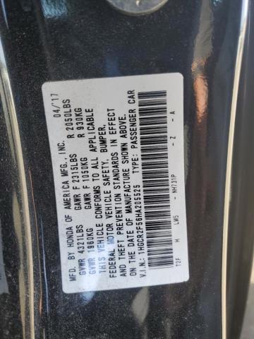 2017 HONDA ACCORD SPO - 1HGCR2F56HA205525