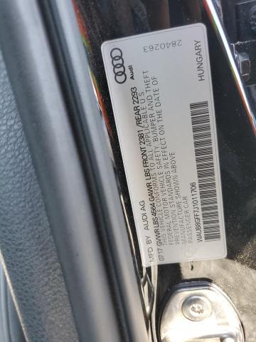 2018 AUDI A3 PREMIUM WAUB8GFF7J1011706