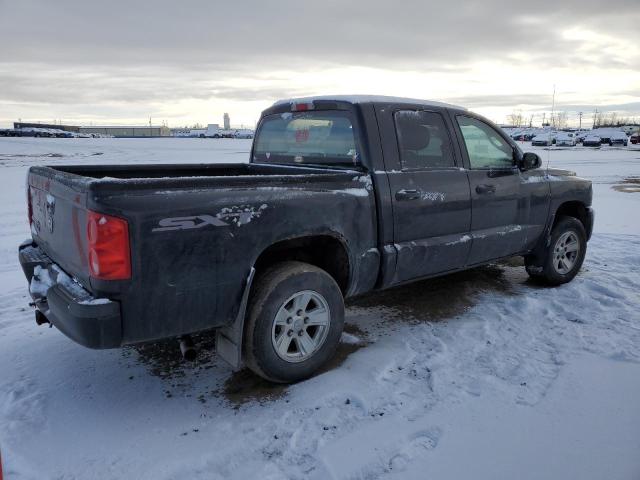 DODGE DAKOTA SXT 2008 black crew pic gas 1D7HW38K38S555118 photo #4