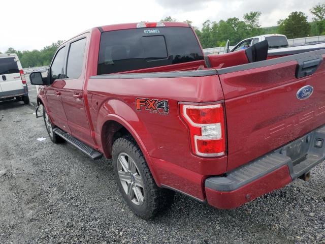 Vin: 1ftew1ep4jfc37198, lot: 54591565, ford f-150 supercrew 20182