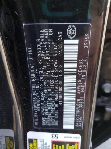 2025 TOYOTA CAMRY XSE - 4T1DBADK5SU015503