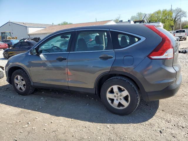 HONDA CR-V LX 2014 gray  gas 5J6RM4H30EL089120 photo #3