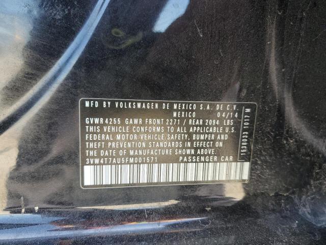 2015 VOLKSWAGEN GTI - 3VW4T7AU5FM001571