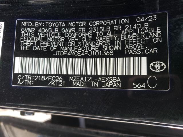 2023 TOYOTA COROLLA SE JTDP4MCE4PJ101368