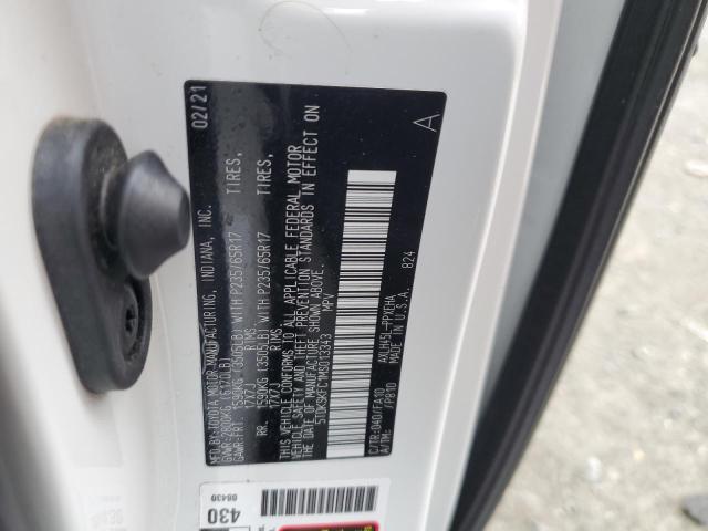 2021 TOYOTA SIENNA LE 5TDKSKFC1MS013343