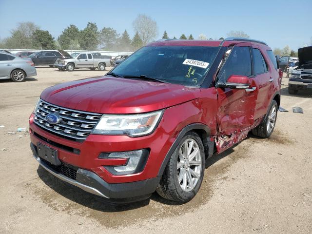 Vin: 1fm5k8f8xhgb82090, lot: 54392855, ford explorer limited 2017 img_1