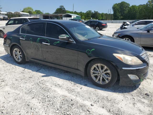 Vin: kmhgc4ddxdu248177, lot: 54860285, hyundai genesis 3.8l 20134