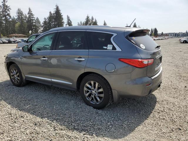 INFINITI QX60 2015 gray  gas 5N1AL0MMXFC547546 photo #3