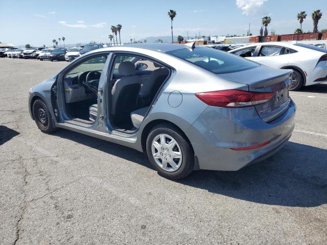 HYUNDAI ELANTRA SE 2017 gray sedan 4d gas KMHD74LF5HU407560 photo #3
