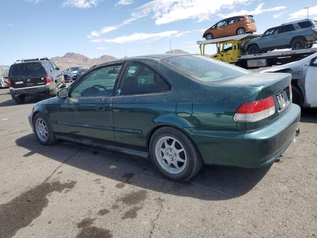 HONDA CIVIC EX 2000 green  gas 1HGEJ8146YL058970 photo #3