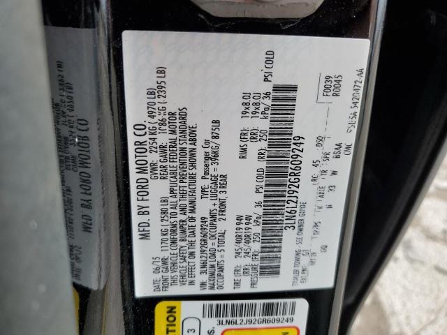 2016 LINCOLN MKZ - 3LN6L2J92GR609249